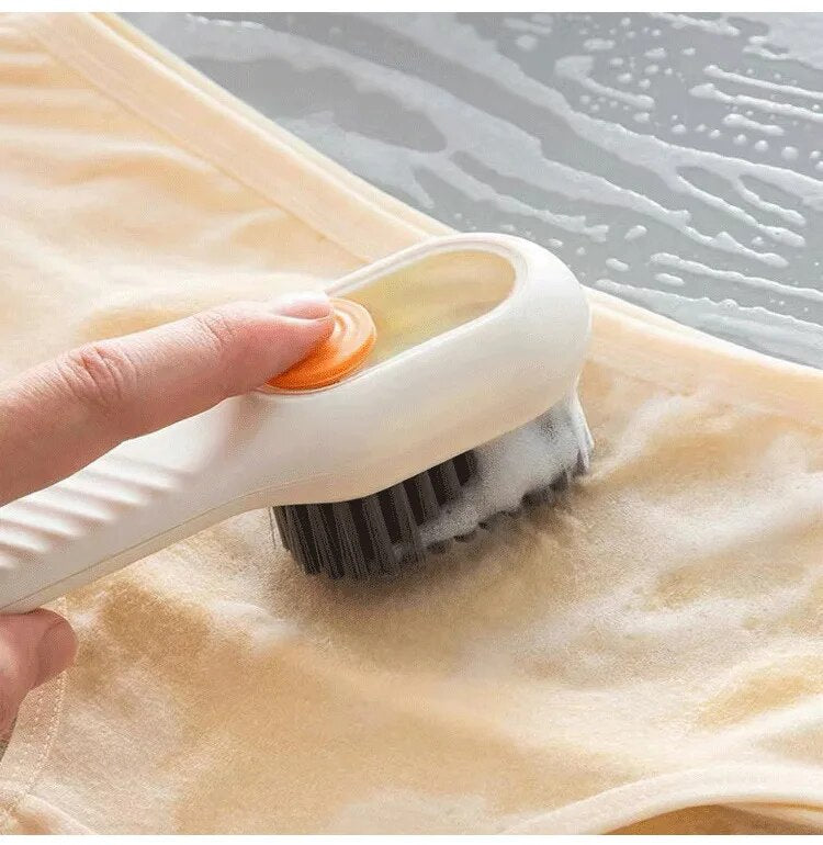 Multifunctional Soft-Bristled Shoe Brush