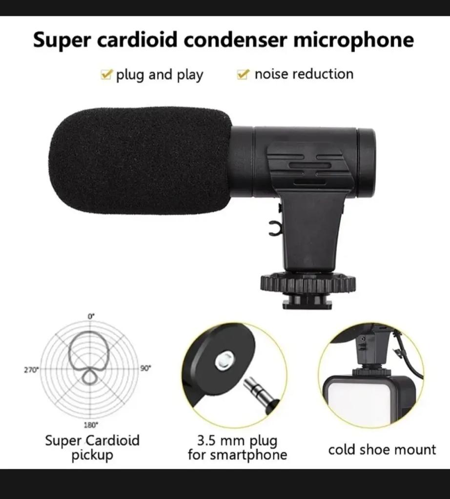 Ay-49 Vlogging Tripod Triple Band Light With Bluetooth Remote