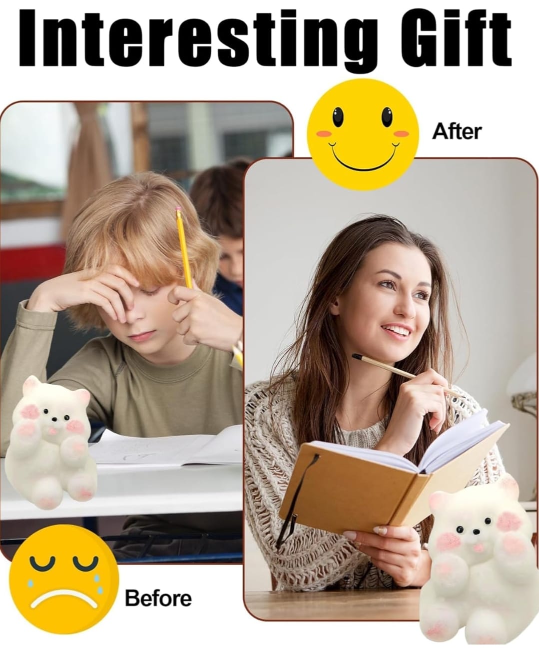 Squishy Stress Relief Funny Novelty Cute Animals