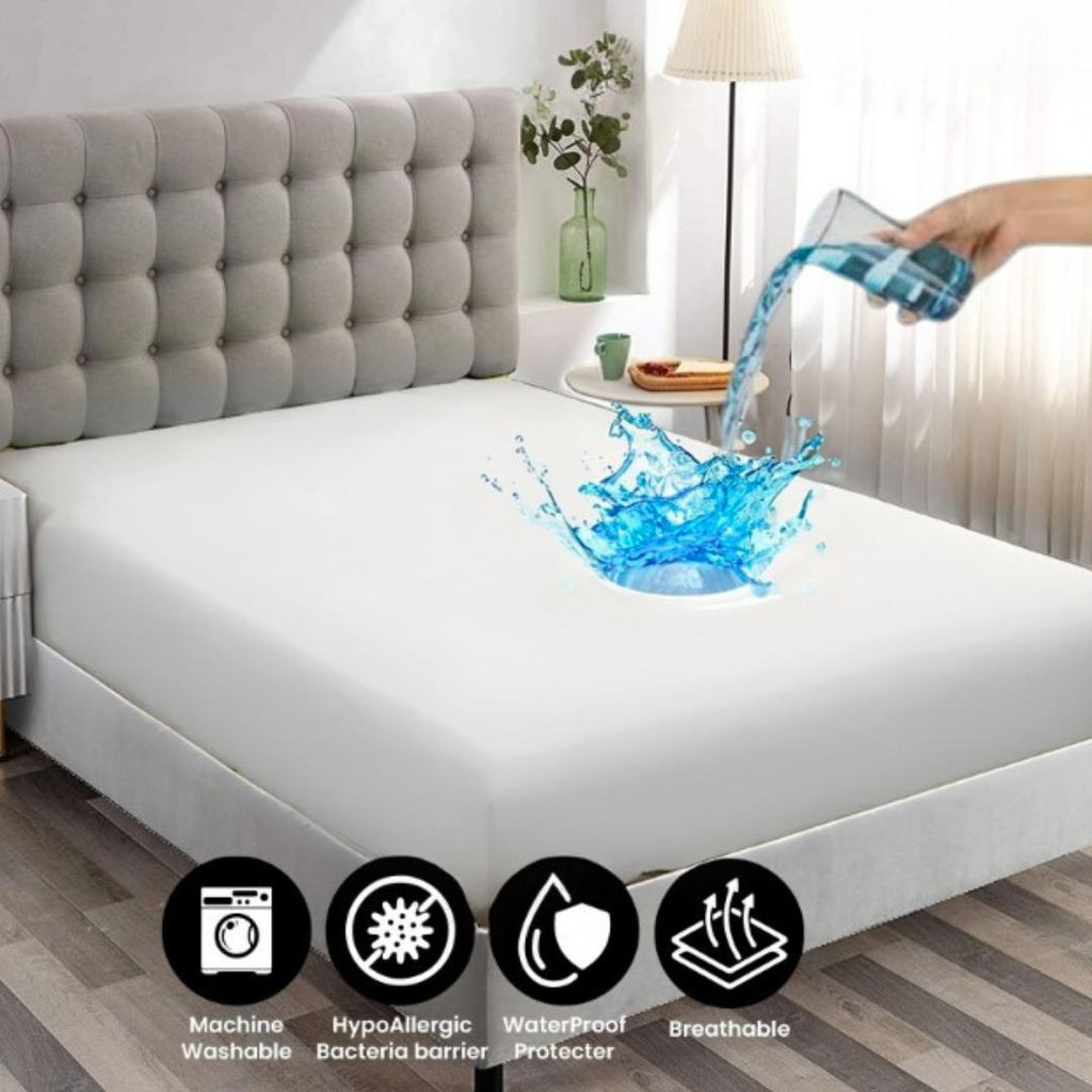 King Size Waterproof Mattress Cover(random color)