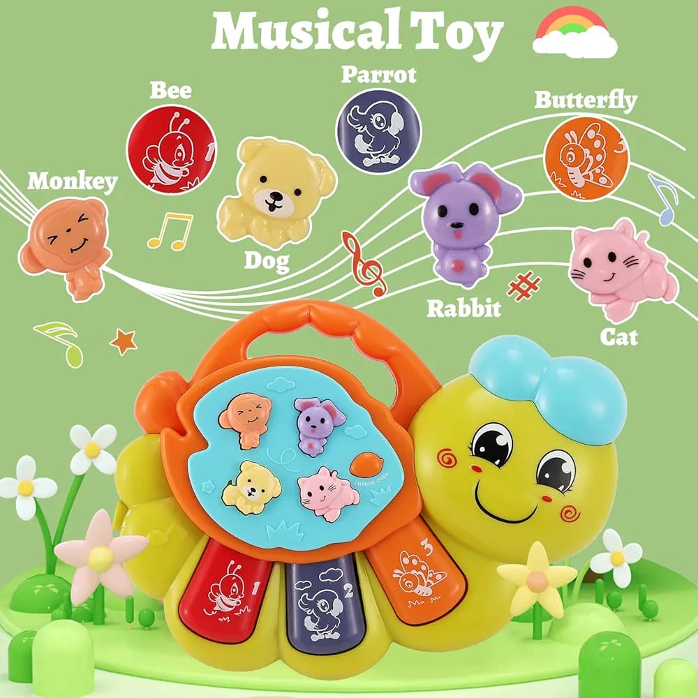 TOEY PLAY Baby Toy with Caterpillar for 12+ Months