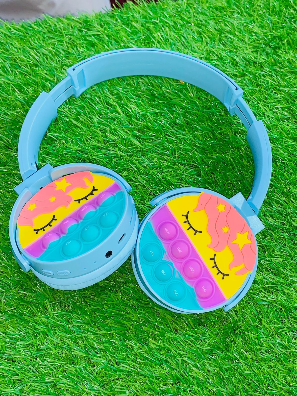 Unicorn Cute Pop-It Headphones
