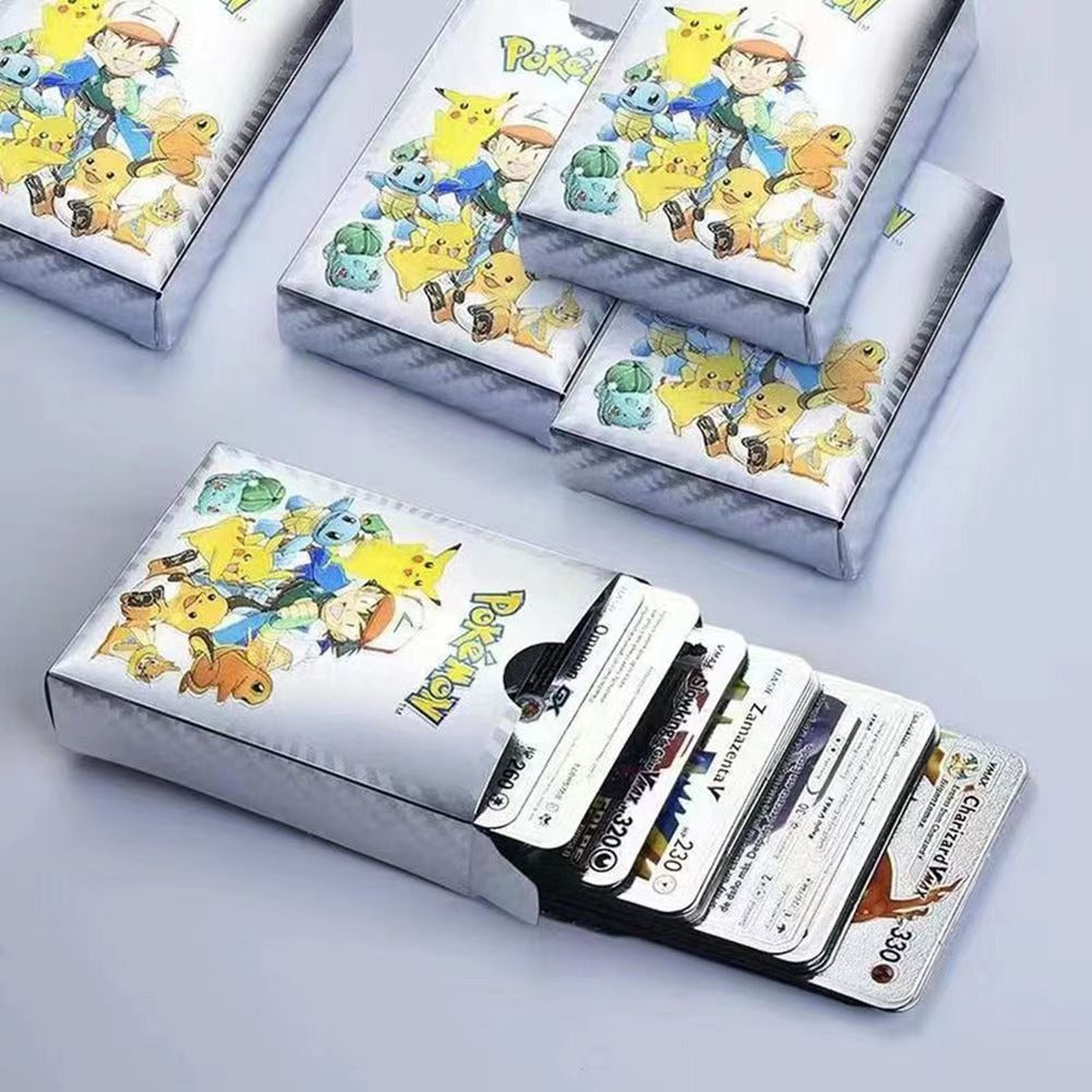 Pokemon Metal Cards Collection Box – 55 Cards per Pack