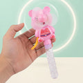 Bubble with manual fan 2 in 1