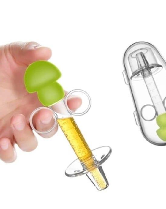 Silicone medicine dropper for babies