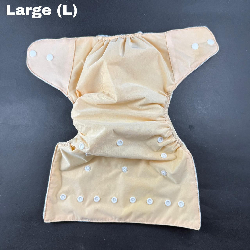 Imported washable diaper with inner (Random Color)