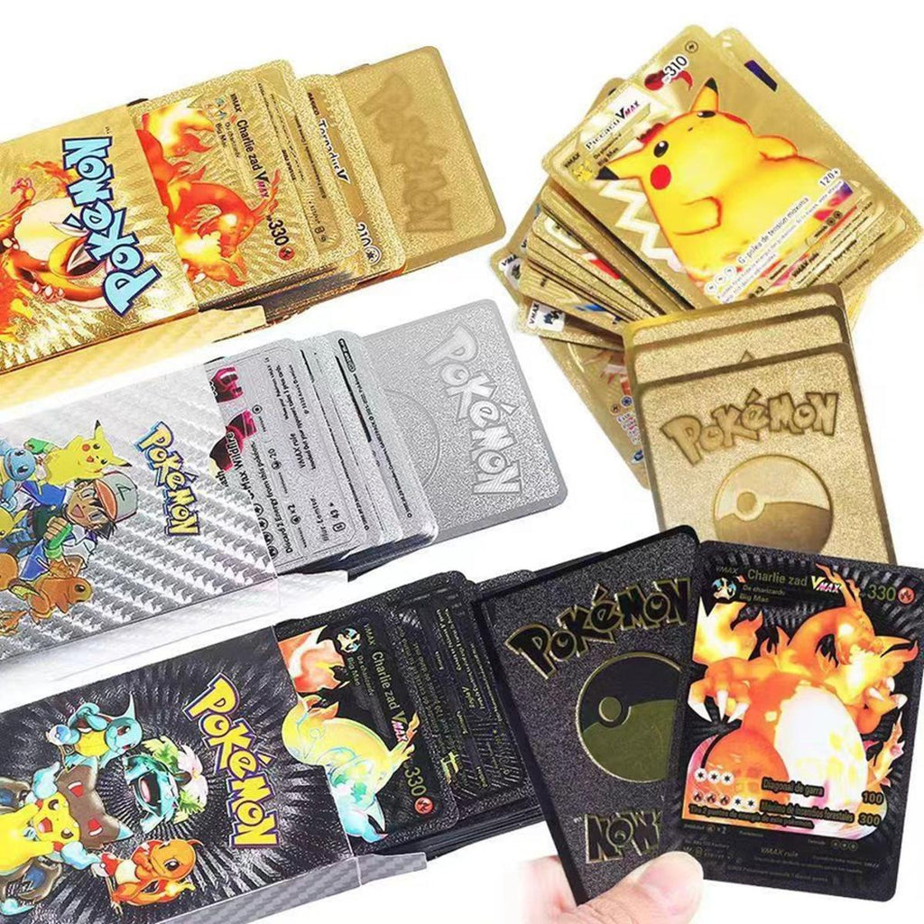 Pokemon Metal Cards Collection Box – 55 Cards per Pack