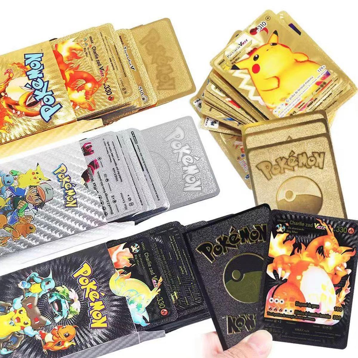 Pokemon Metal Cards Collection Box – 55 Cards per Pack