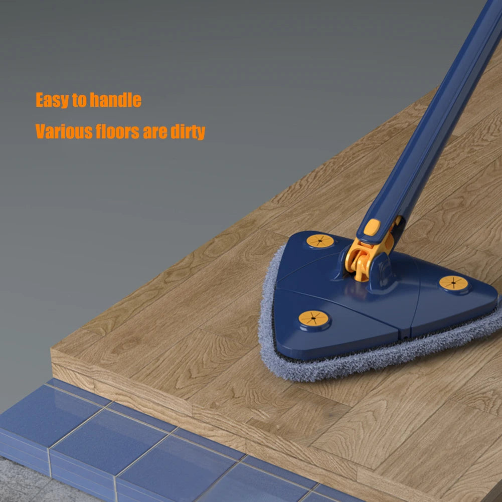 Extended Triangle Mop 360 Twist Squeeze Wringing