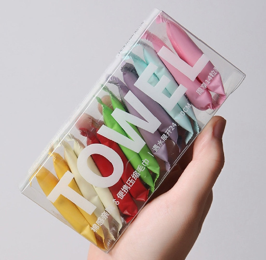 Disposable Thickened Compressed Face towels(14 pcs/box)