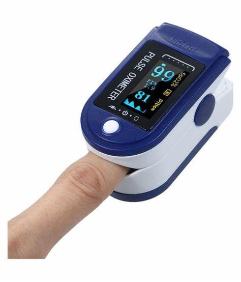 Pulse Oximeter Fingertip Monit Blood Oxygen Saturation