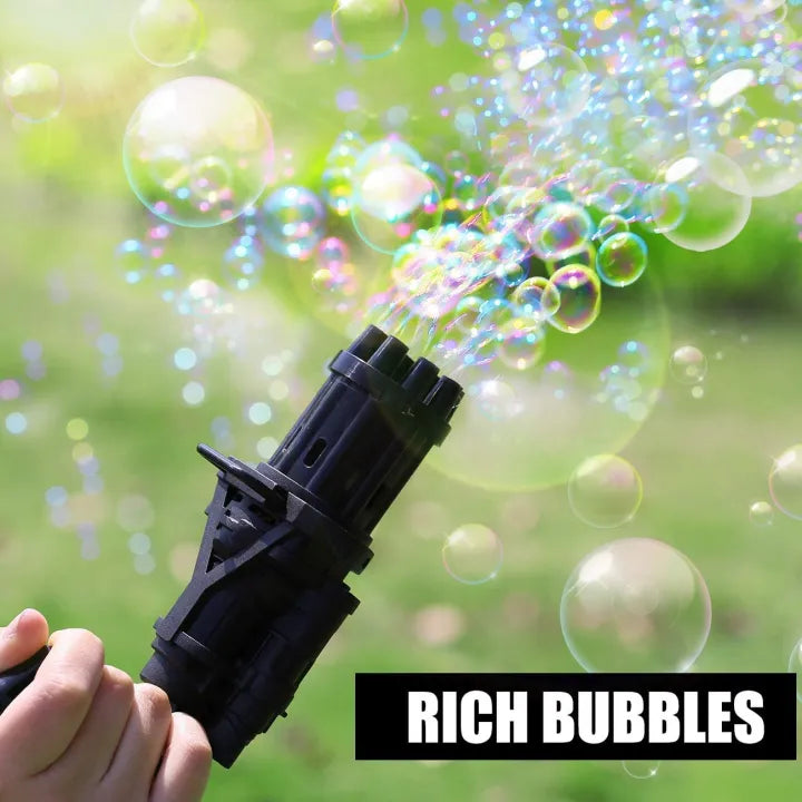 Electric Gatling Bubble Gun