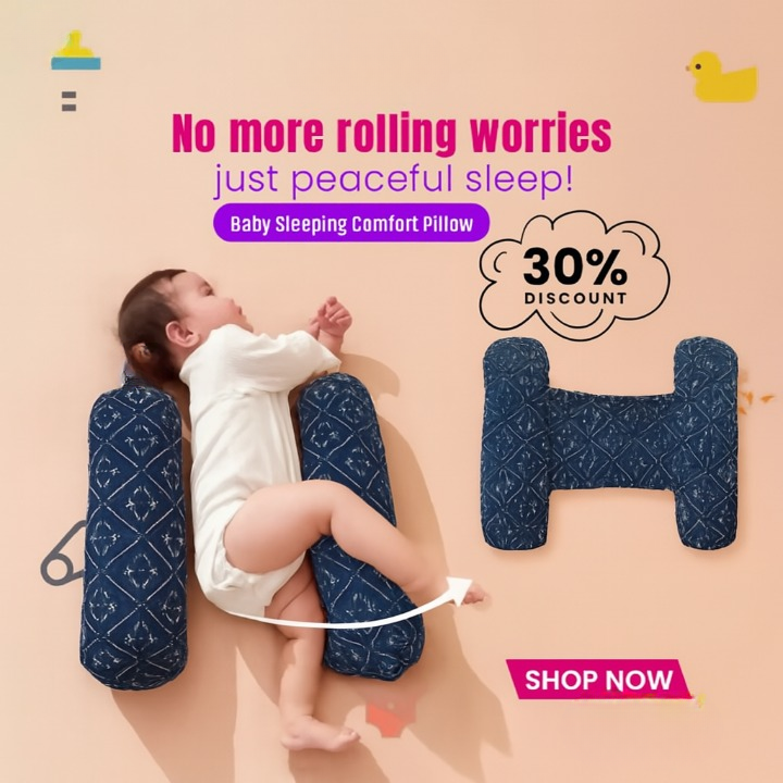 Baby sleeping comfort pillow