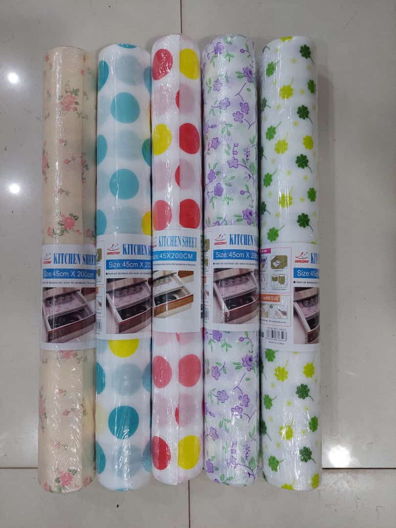 1 Roll - Kitchen Polka Foamic Sheet (45*200cm) (random color)
