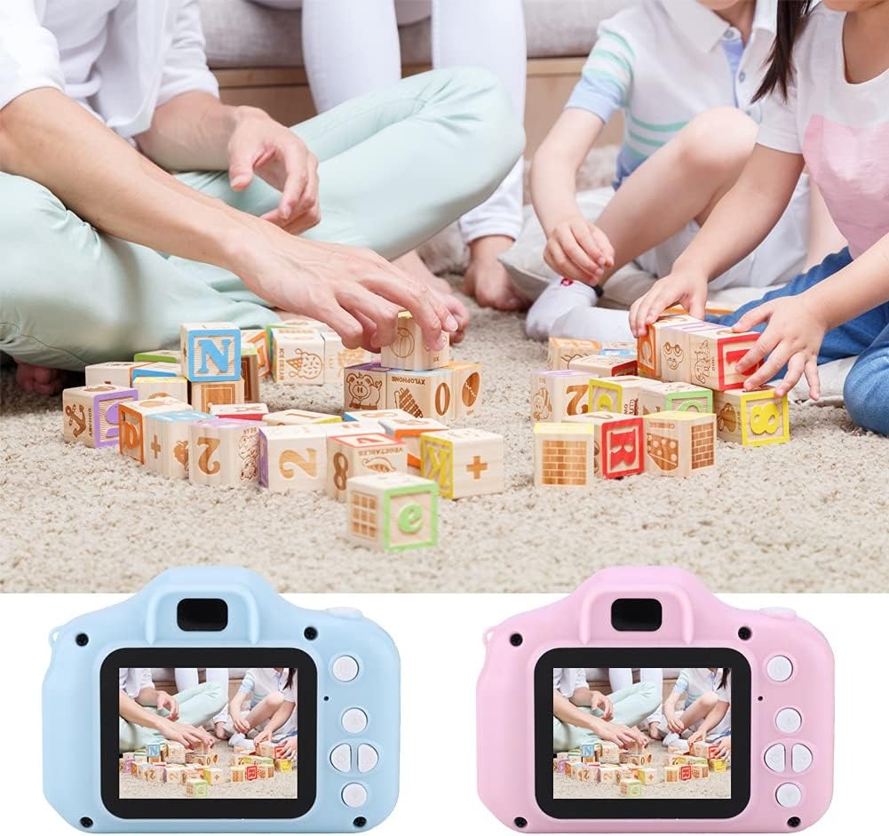 Digital Kids Camera With Fun Photo Modes, HD Lens, Rechargeable Battery
