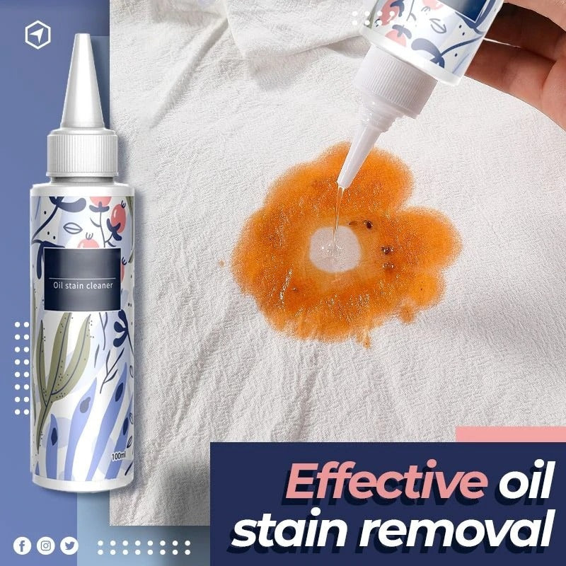 Clothes Oil Stain Remover Strong Degreasing Stain Removal Cleaner