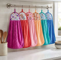 Cotton hanging kitchen towels