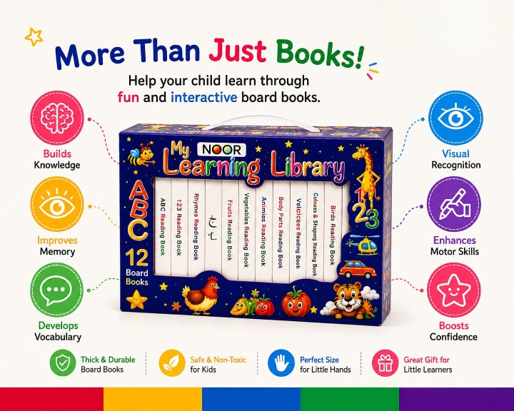 12-in-1 Little Learning Library Box