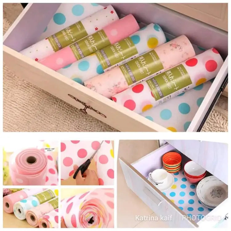 1 Roll - Kitchen Polka Foamic Sheet (45*200cm) (random color)