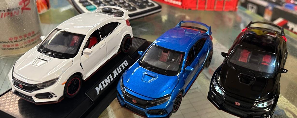 Honda Civic Type-R Racer Die-Cast Model Car