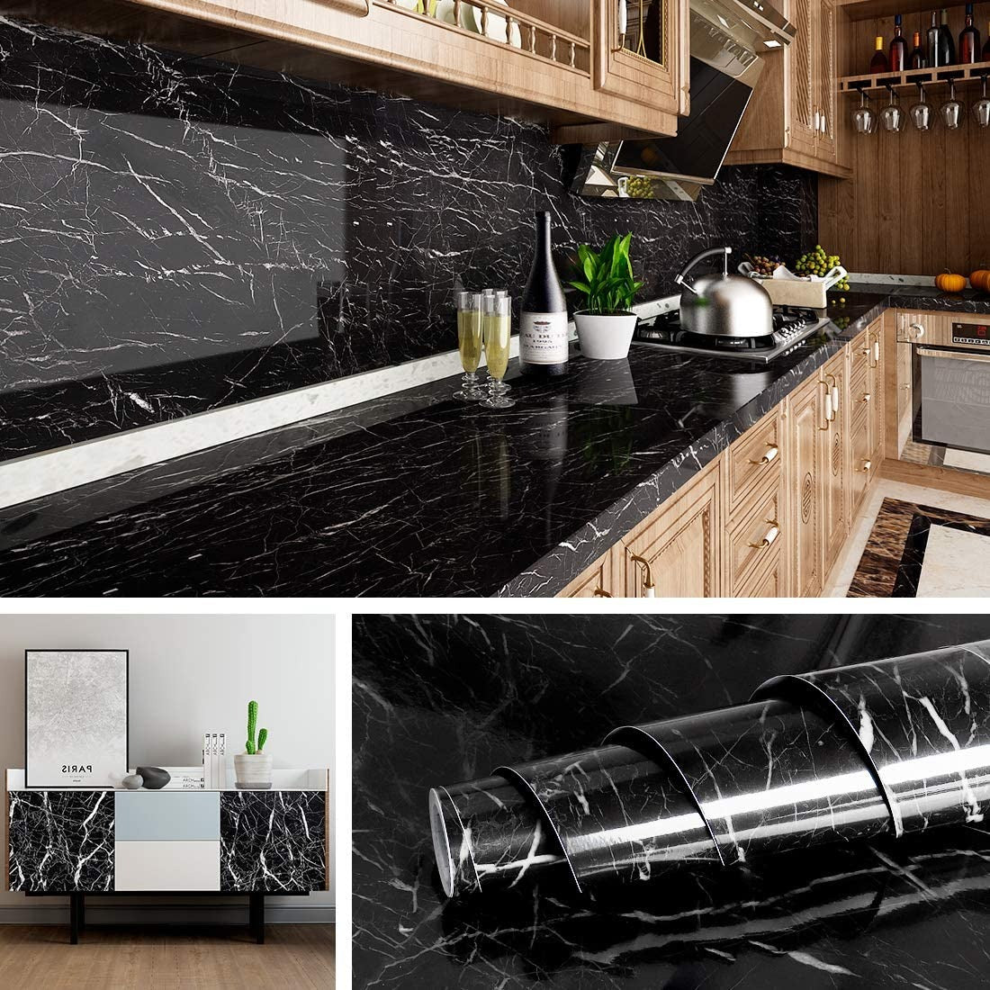 Deal (pack of 2 )Self Adhesive Sheet for Kitchen