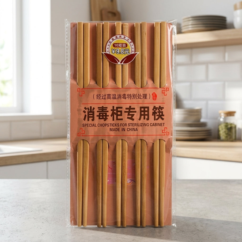 Wooden Chopsticks (pack of 10)