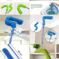 Flexible Micro Fiber Duster With Telescopic Stainless Steel
