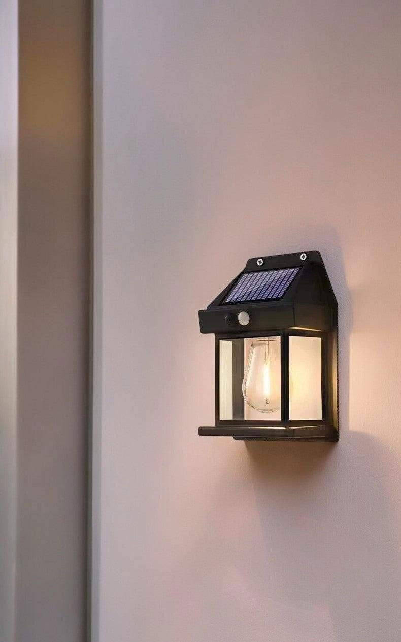 Solar Tungsten Filament Wall Lamp