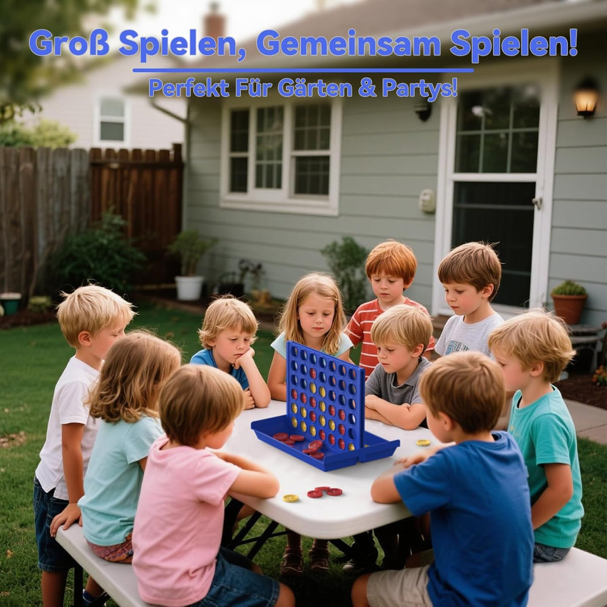4 IN A ROW Board Game for Kids