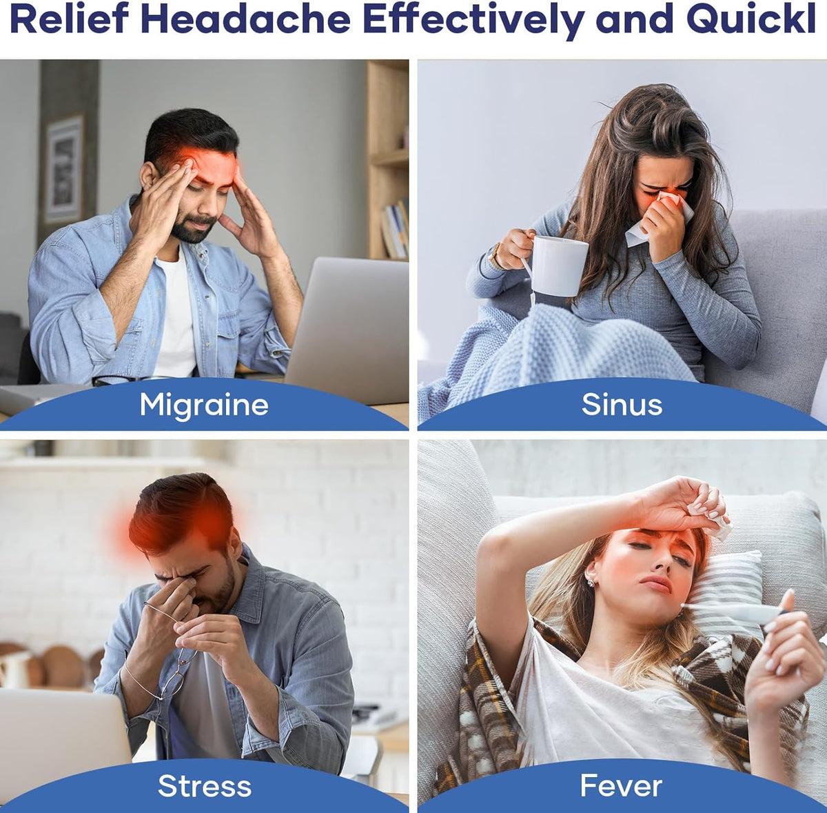 Headache Relief Hat for Migraine Relief