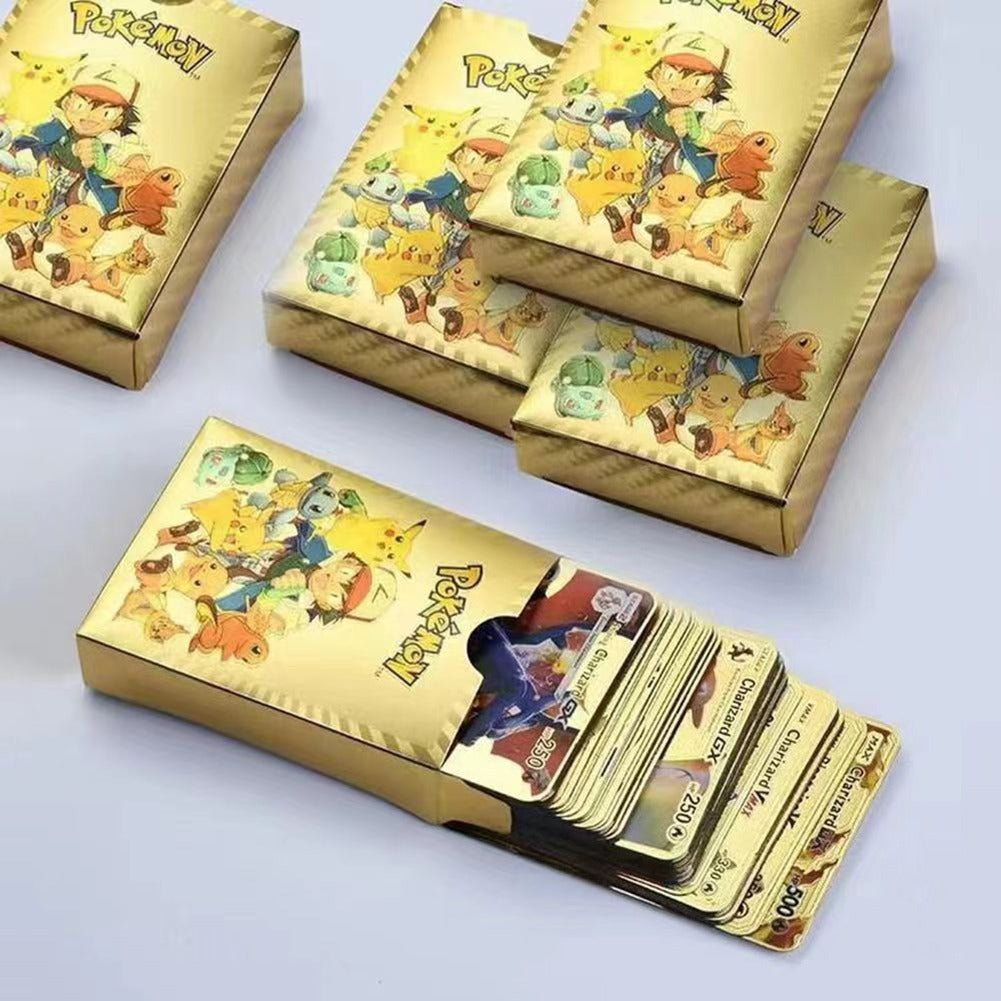Pokemon Metal Cards Collection Box – 55 Cards per Pack