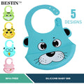 Baby silicone bibs
