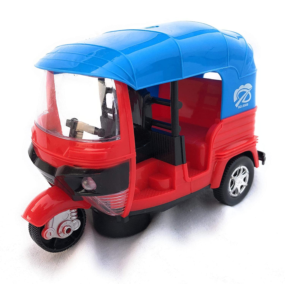 Musical Electric Tricycle Rickshaw Toy for Kids