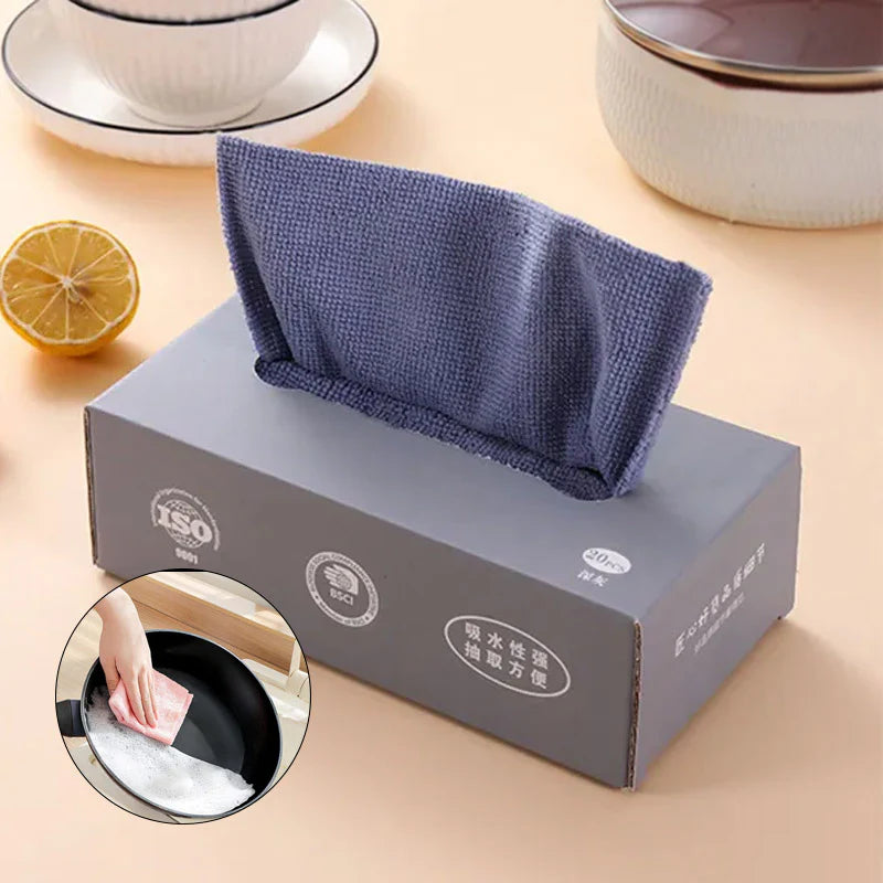 Microfiber Cleaning Cloth Pack Of 20