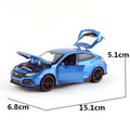 Honda Civic Type-R Racer Die-Cast Model Car