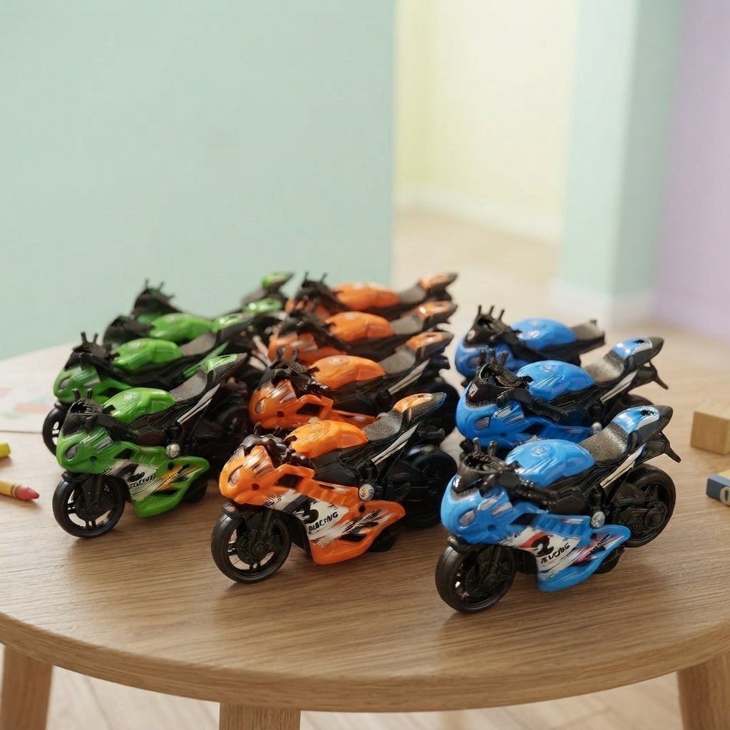 Racing Motorbike Toy High Speed Motorcycle Toy For Kids Fun Play Vehicle(Random Color)