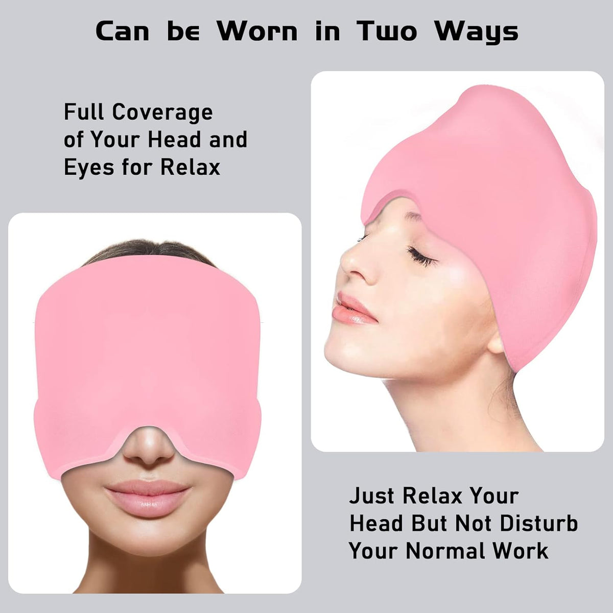Headache Relief Hat for Migraine Relief