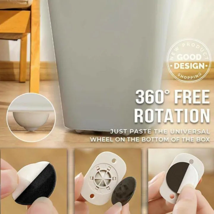Quality Furniture Moving Wheel - [4 Pcs]